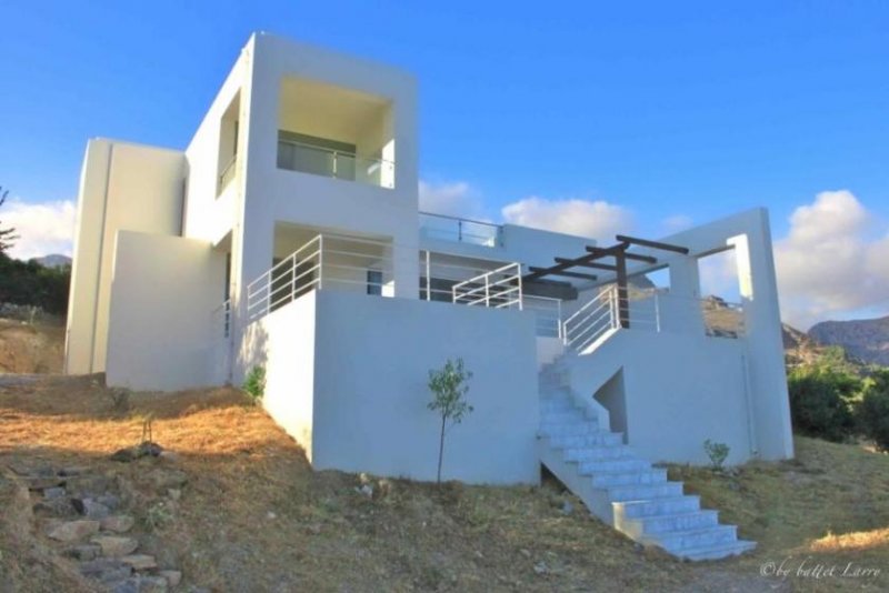 Sellia bei Plakias Südkreta, Sellia: Villa mit atemberaubendem Meerblick zu verkaufen Haus kaufen